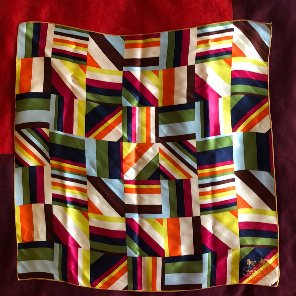 Silk Coach Scarf